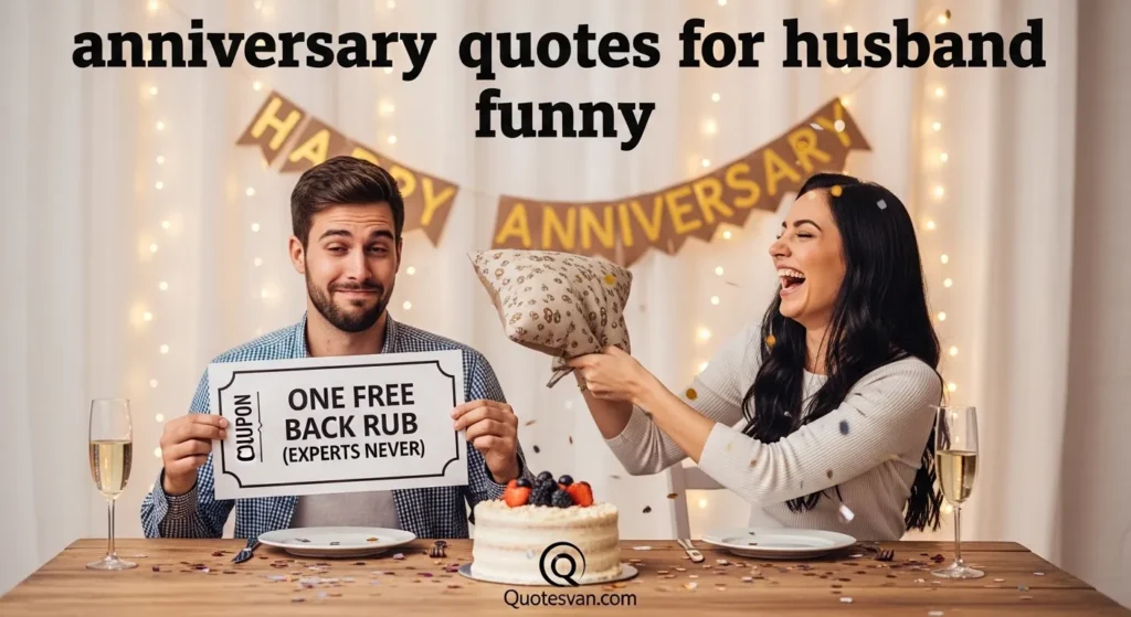 anniversary quotes for husband funny